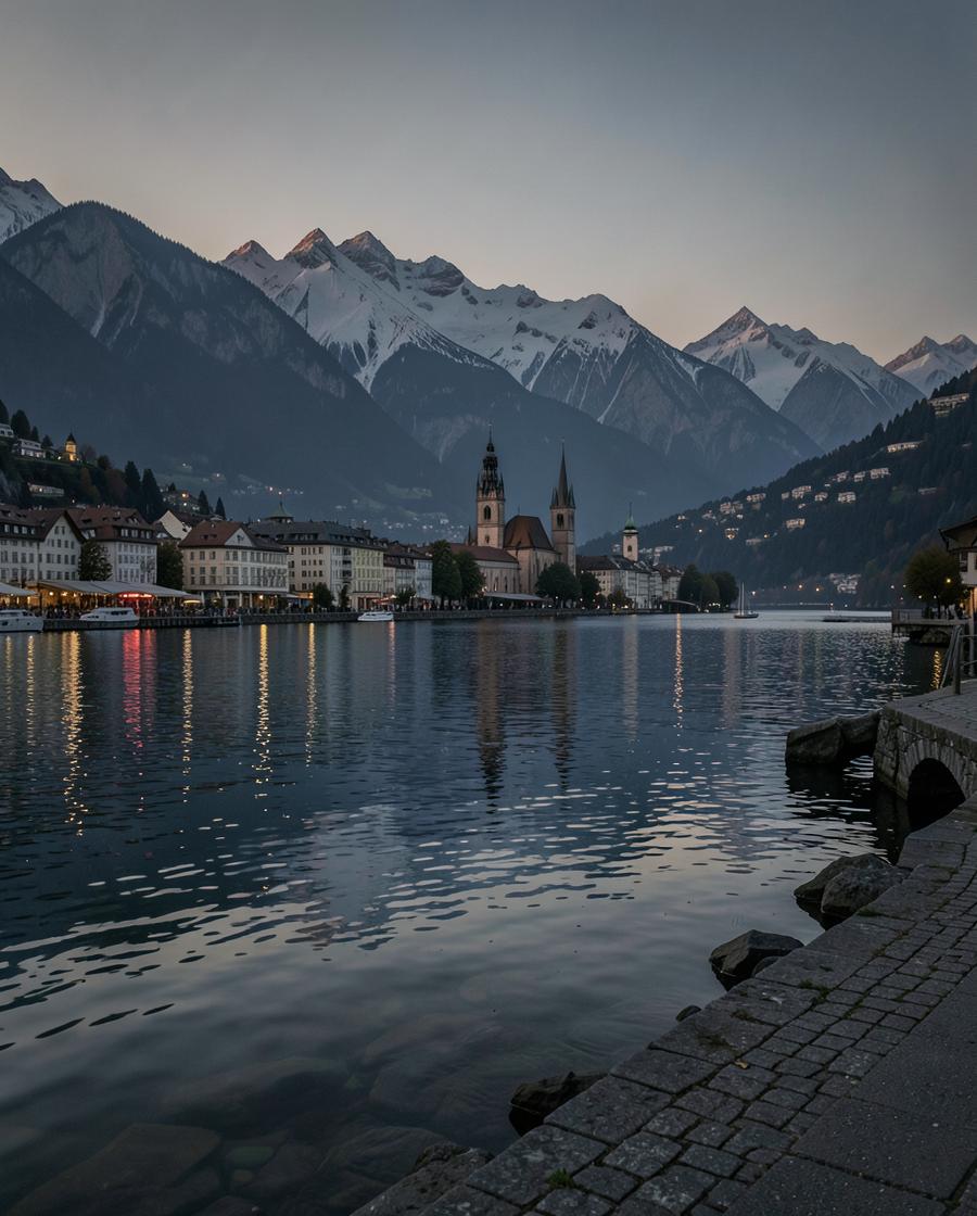 Switzerland skyline