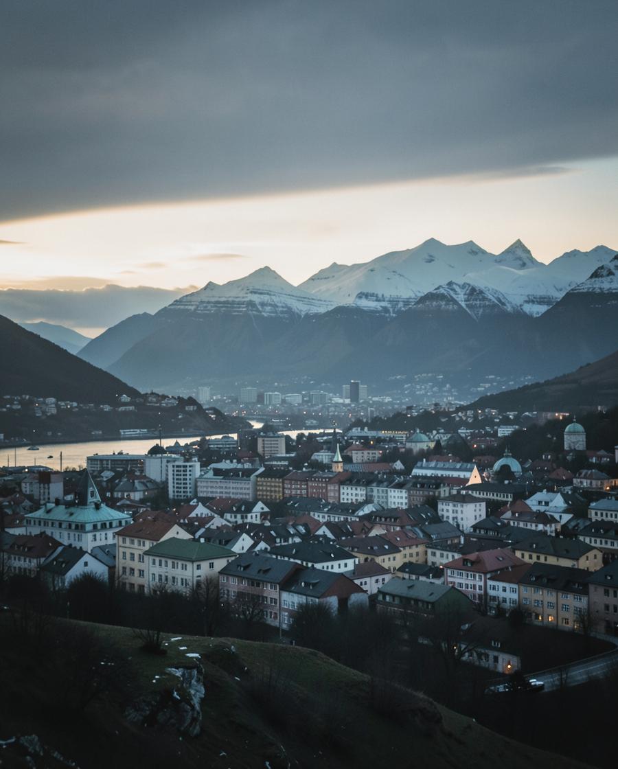 Iceland skyline