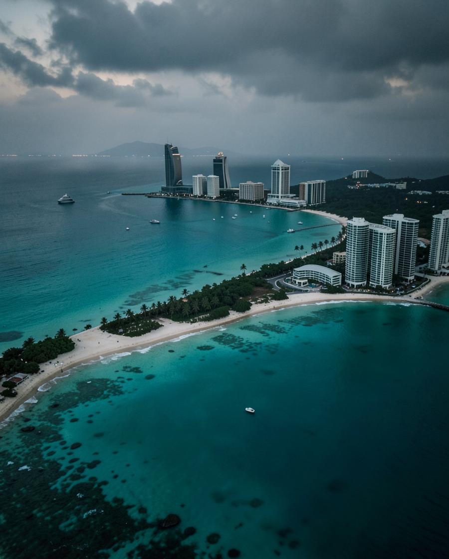Cayman Islands skyline